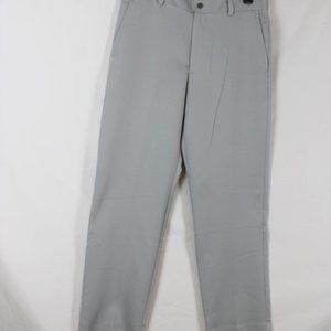 IZOD PERFORMX Golf Pants Mens Size 34/32 Light Gray Athletic Straight Leg L/W